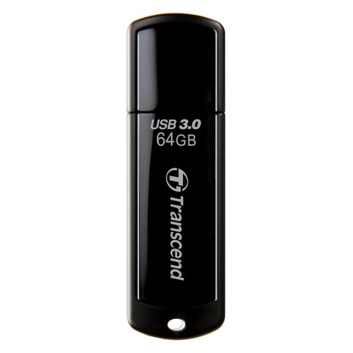 Флешка USB TRANSCEND Jetflash 700 64Гб, USB3.0, черный [ts64gjf700]