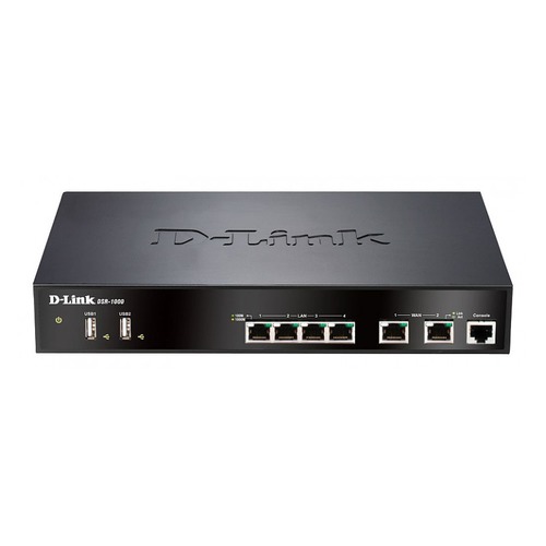 Роутер D-LINK DSR-1000, черный