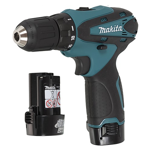 Шуруповерт MAKITA DF330DWE, с двумя аккумуляторами