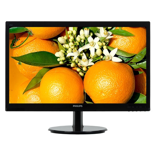 Монитор PHILIPS 246V5LSB (00/01) 24", черный