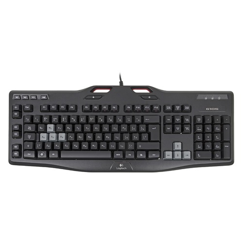 Клавиатура LOGITECH G105, USB, черный [920-005056]