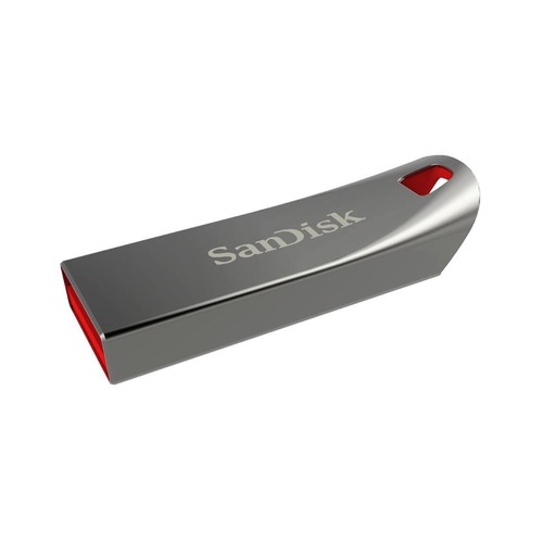 Флешка USB SANDISK Cruzer Force 16Гб, USB2.0, серебристый и красный [sdcz71-016g-b35]