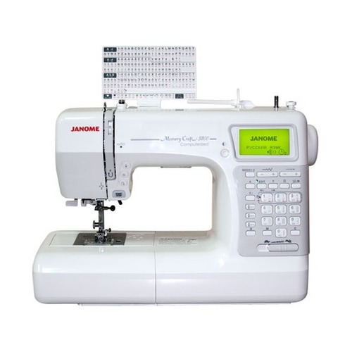 Швейная машина JANOME Memory Craft 5200 HC белый
