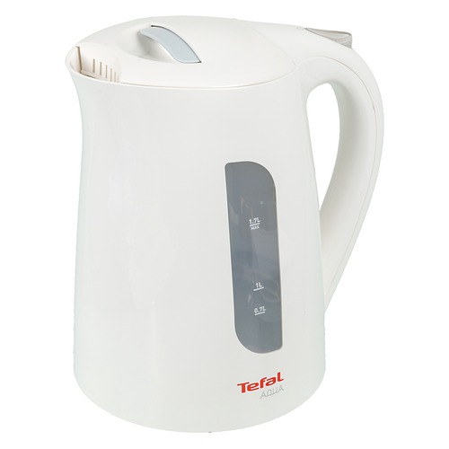 Чайник электрический TEFAL KO270130, 2400Вт, белый и серый