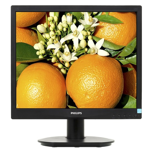 Монитор PHILIPS 17S4LSB (00/01) 17", черный