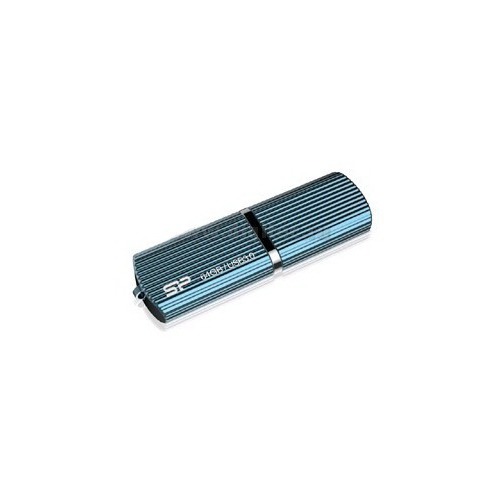 Флешка USB SILICON POWER Marvel M50 64Гб, USB3.0, голубой [sp064gbuf3m50v1b]