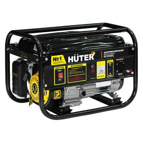 Бензиновый генератор HUTER DY2500L, 220 В, 2.2кВт [64/1/3]