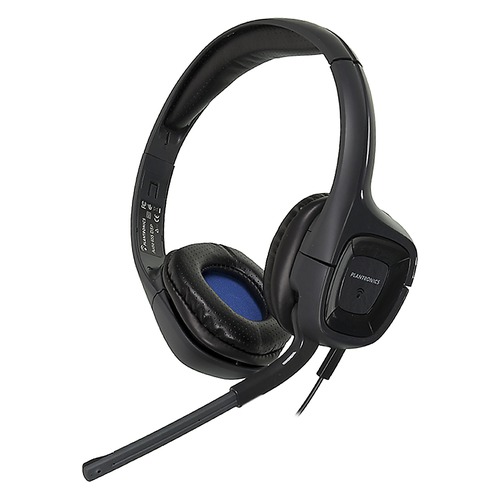 Гарнитура PLANTRONICS A655, для контактных центров, накладные, черный / серый [80935-15]