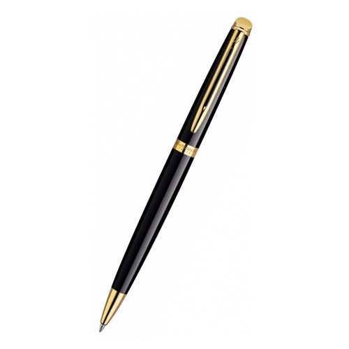 Ручка шариковая Waterman Hemisphere (S0920670) Mars Black GT M синие чернила подар.кор.