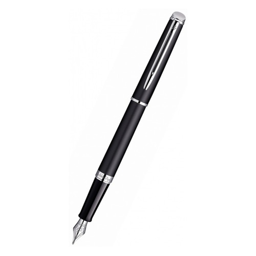 Ручка перьевая Waterman Hemisphere (S0920810) Matte Black CT F сталь с хромированным покрытием подар