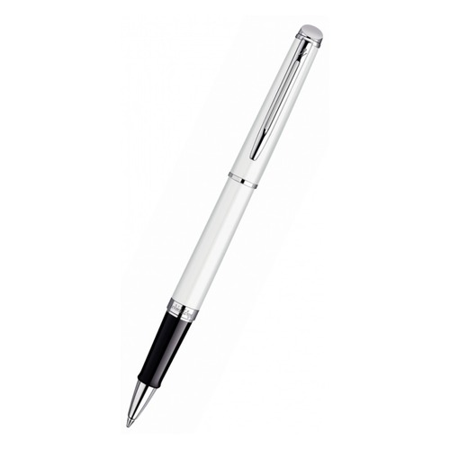 Ручка роллер Waterman Hemisphere (S0920950) White CT F черные чернила подар.кор.