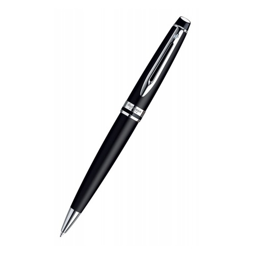 Ручка шариковая Waterman Expert 3 (S0951900) Muted Black CT M синие чернила подар.кор.