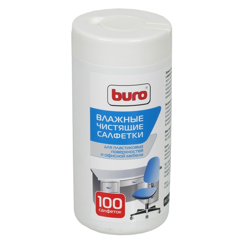 Влажные салфетки BURO BU-Tsurl