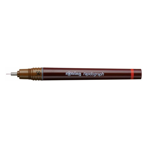 Рапидограф Rotring 1903240 0.5мм съемный пишущий узел/сменный картридж