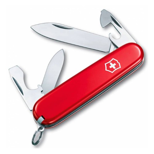 Складной нож VICTORINOX Recruit, 10 функций, 84мм, красный [0.2503]