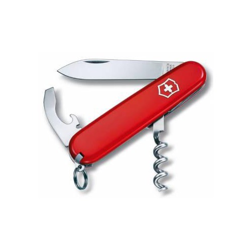 Складной нож VICTORINOX Waiter, 9 функций, 84мм, красный [0.3303]