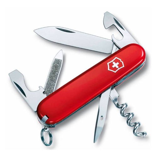 Складной нож VICTORINOX Sportsman, 13 функций, 84мм, красный [0.3803]