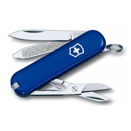 Складной нож VICTORINOX Classic, 7 функций, 58мм, синий