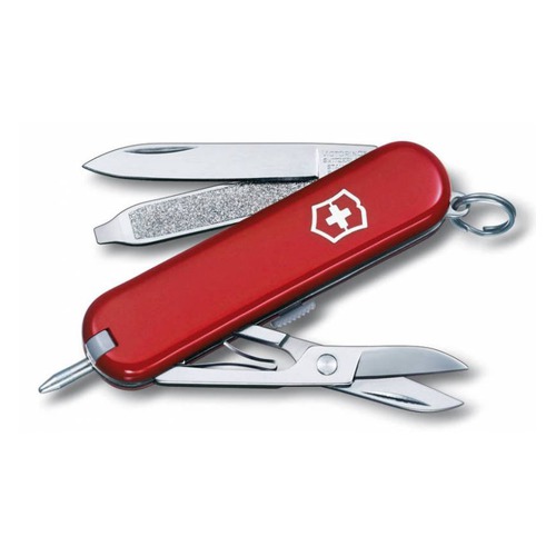 Складной нож VICTORINOX Signature, 7 функций, 58мм, красный