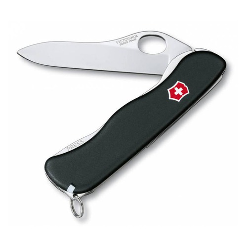 Складной нож VICTORINOX Sentinel One Hand, 4 функций, 111мм, черный