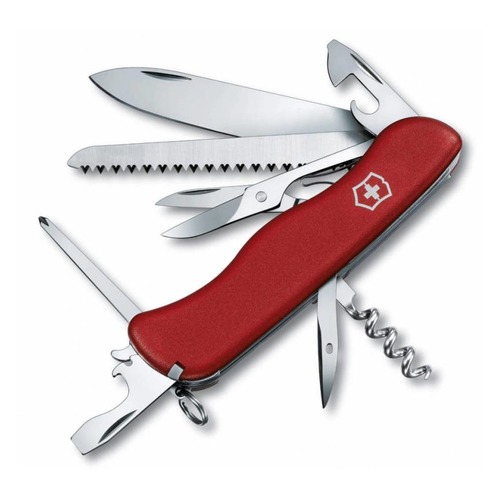 Складной нож VICTORINOX Outrider, 14 функций, 111мм, красный