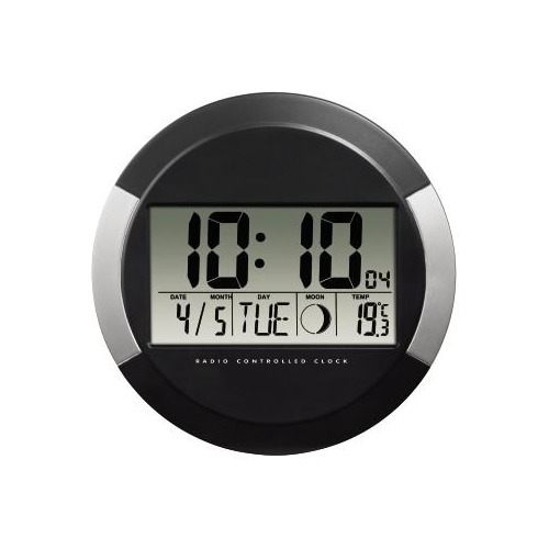 Настенные часы HAMA PP-245 H-104936, цифровые, черный