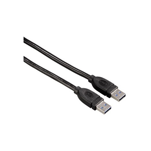 Кабель USB3.0 HAMA H-54500, USB A(m) - USB A(m), 1.8м [00054500]