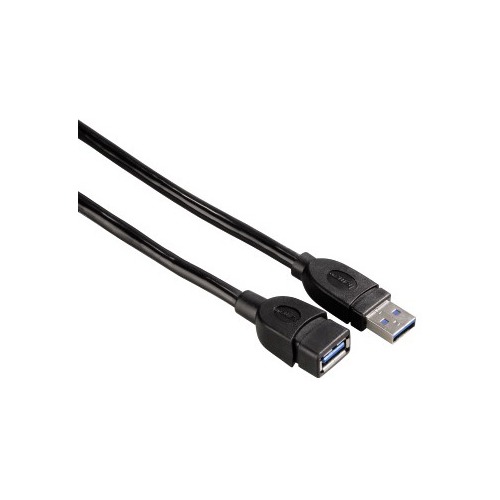 Кабель-удлинитель USB3.0 HAMA USB A(m) - USB A(f), 0.5м [00054504]