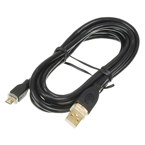 Кабель HAMA micro USB B (m), USB A(m), 1.8м, черный [00078419]