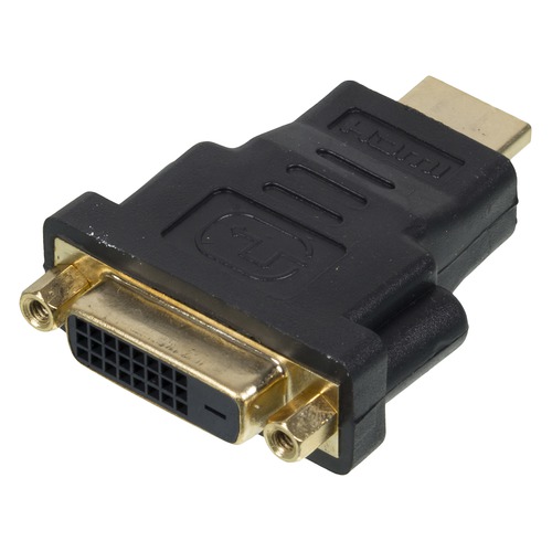 Переходник NINGBO HDMI (m) - DVI-D (f), черный [cab nin hdmi(m)/dvi-d(f)]