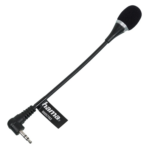 микрофон HAMA H-57152 для ноутбука черный [00057152]