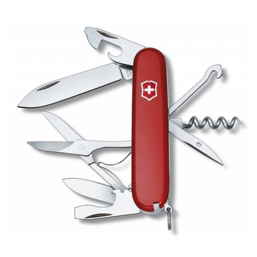 Складной нож VICTORINOX Climber, 14 функций, 91мм, красный