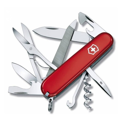 Складной нож VICTORINOX Mountaineer, 18 функций, 91мм, красный [1.3743]