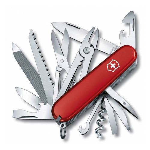 Складной нож VICTORINOX Handyman, 24 функций, 91мм, красный