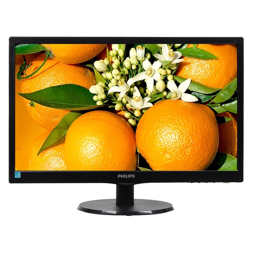 Монитор PHILIPS 223V5LSB2 (10/62) 21.5", черный