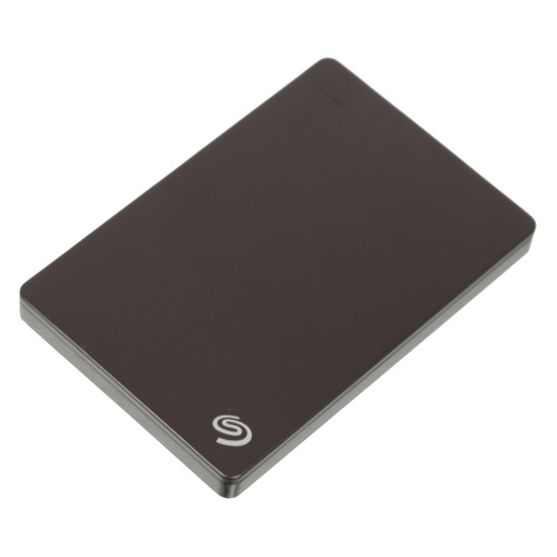 Внешний жесткий диск SEAGATE Backup Plus Slim STDR1000200, 1Тб, черный