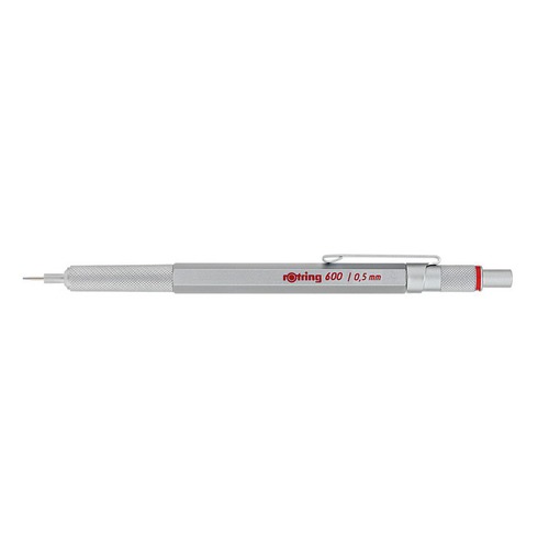 Карандаш механический Rotring 600 1904445 0.5мм серебристый