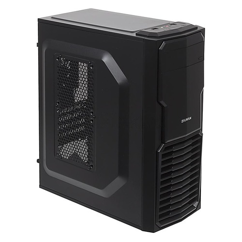 Корпус mATX ZALMAN ZM-T4, Mini-Tower, без БП, черный