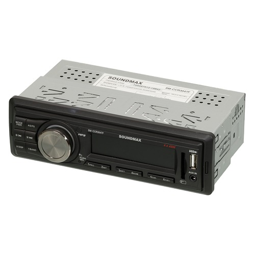 Автомагнитола SOUNDMAX SM-CCR3047F, USB, SD/MMC