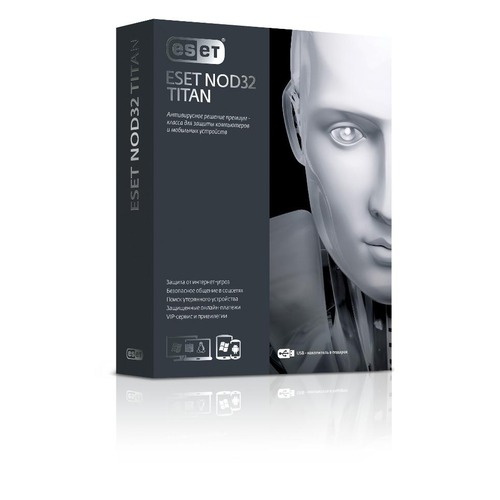 ПО Eset NOD32 NOD32 TITAN version 2 3 ПК 1 год Base Box (NOD32-EST-NS(BOX2)-1-1)