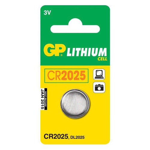 CR2025 Батарейка GP Lithium 1 шт.