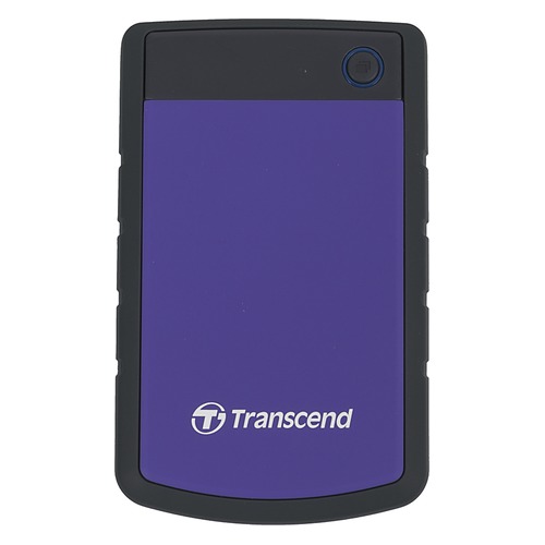 Внешний жесткий диск TRANSCEND StoreJet 25H3P TS2TSJ25H3P, 2Тб, фиолетовый