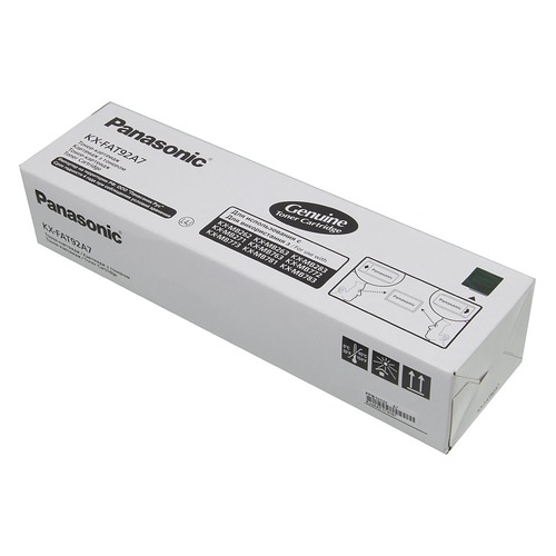 Картридж PANASONIC KX-FAT92A, черный [kx-fat92a7]