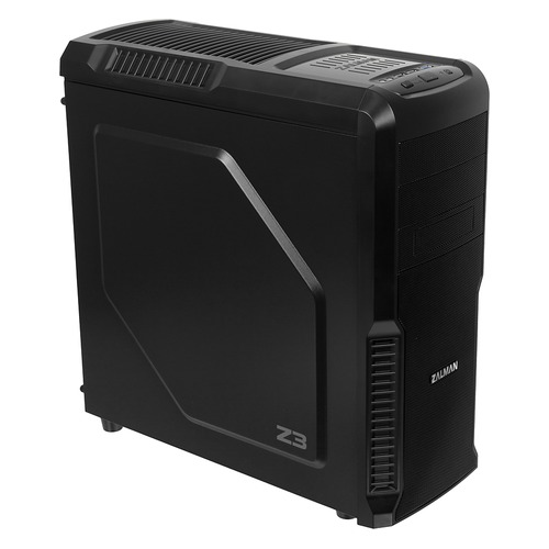 Корпус ATX ZALMAN Z3, Midi-Tower, без БП, черный