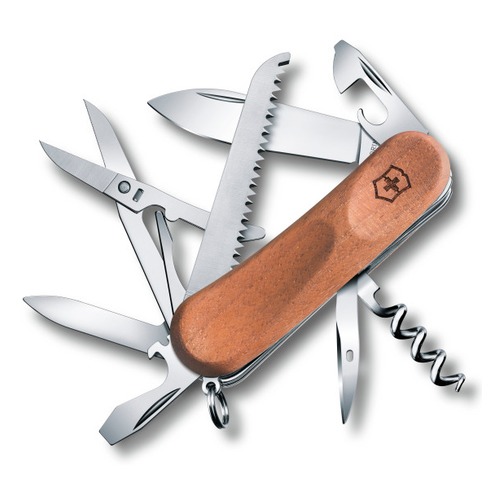 Складной нож VICTORINOX EvoWood 17, 13 функций, 85мм, дерево