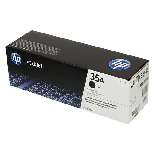 Картридж HP 35A, черный [cb435a]