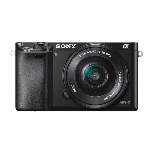 Фотоаппарат SONY Alpha A6000YB kit ( E PZ 16-50мм f/3.5-5.6 OSS и E 55-210мм f/4.5-6.3 OSS), черный [ilce6000yb.cec]