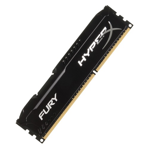 Модуль памяти KINGSTON HyperX FURY Black Series HX316C10FB/4 DDR3 - 4Гб 1600, DIMM, Ret