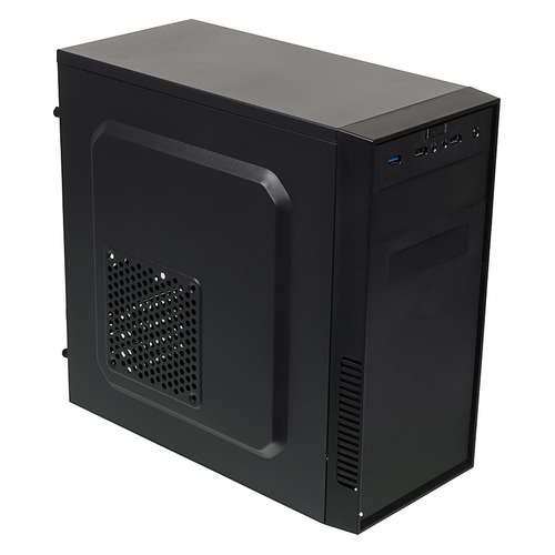 Корпус mATX ACCORD A-07B, Mini-Tower, без БП, черный