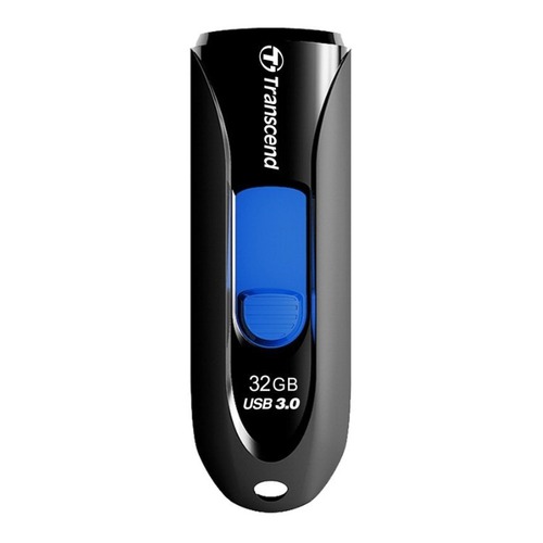 Флешка USB TRANSCEND Jetflash 790 32Гб, USB3.0, черный [ts32gjf790k]